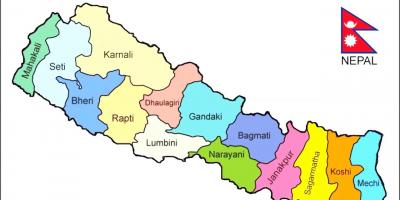 להראות את המפה של נפאל